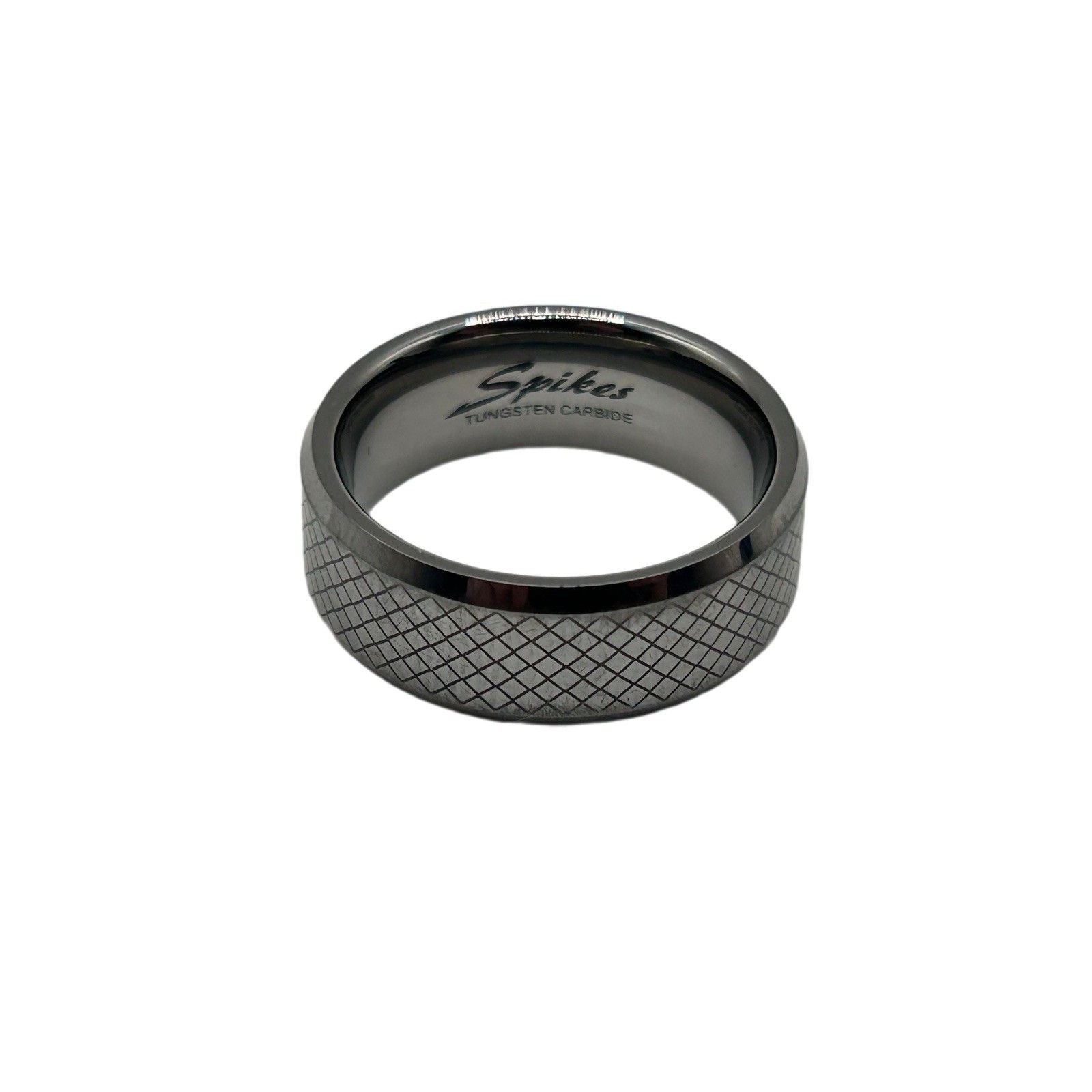 Spikes Titanium Wedding Band Men Size 9 Used Ring